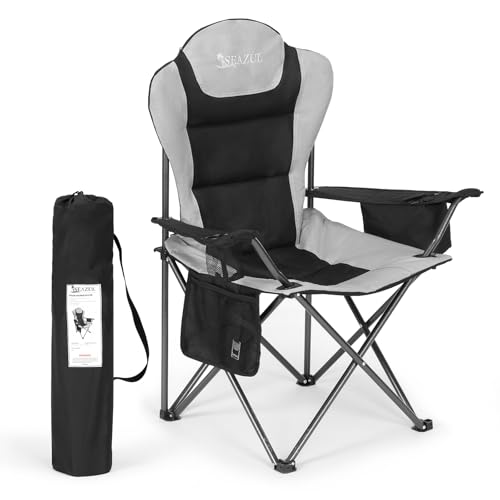 Amazon.com: Seazul Camping Chairs for Adults, Camp Chair, Folding